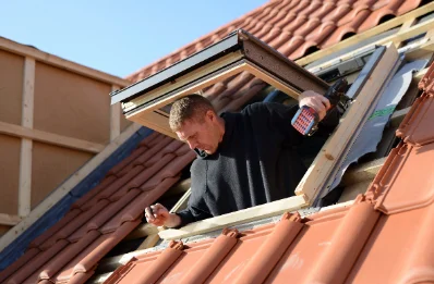 Pose de fenêtres de toit Velux à Manspach
